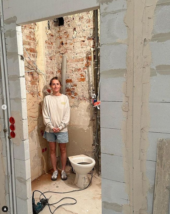 Olga Frycz relacjonuje remont nowego mieszkania