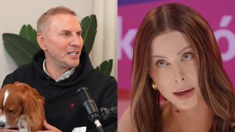 Krzysztof Gojdź (lat 53, po liftingu) krytykuje decyzję Julii von Stein (lat 29, również już po liftingu) o pójściu pod nóż: "PRZEGIĘCIE"