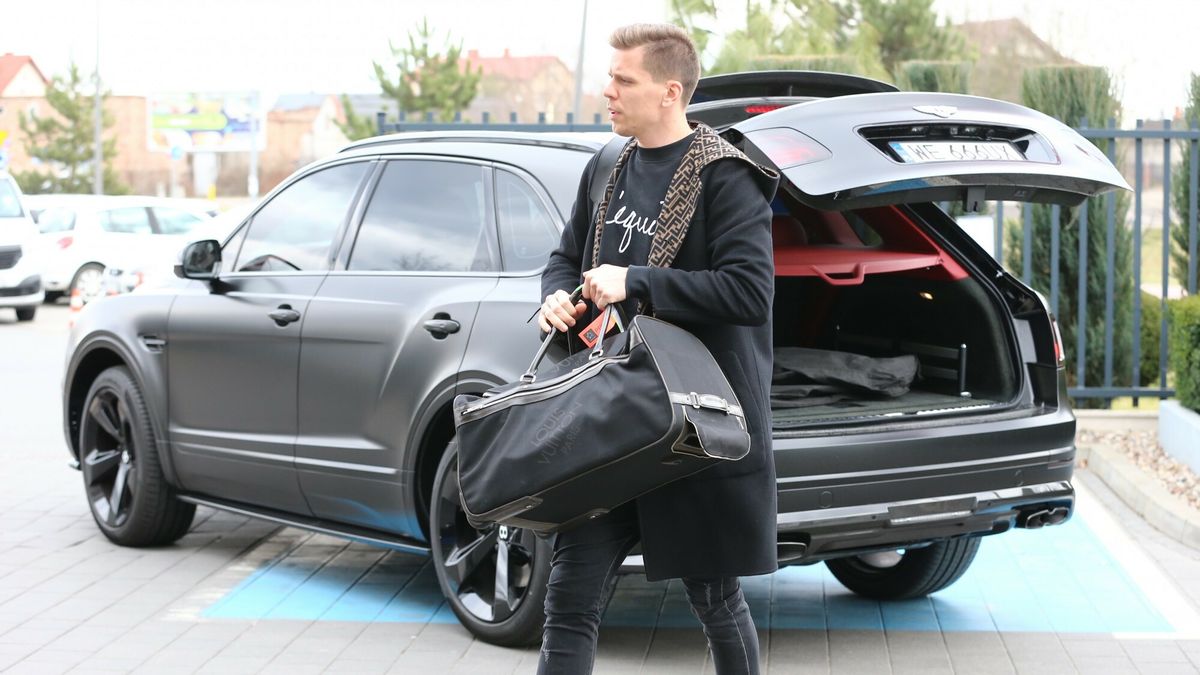 Wojciech Szczęsny uwielbia luksusowe auta
