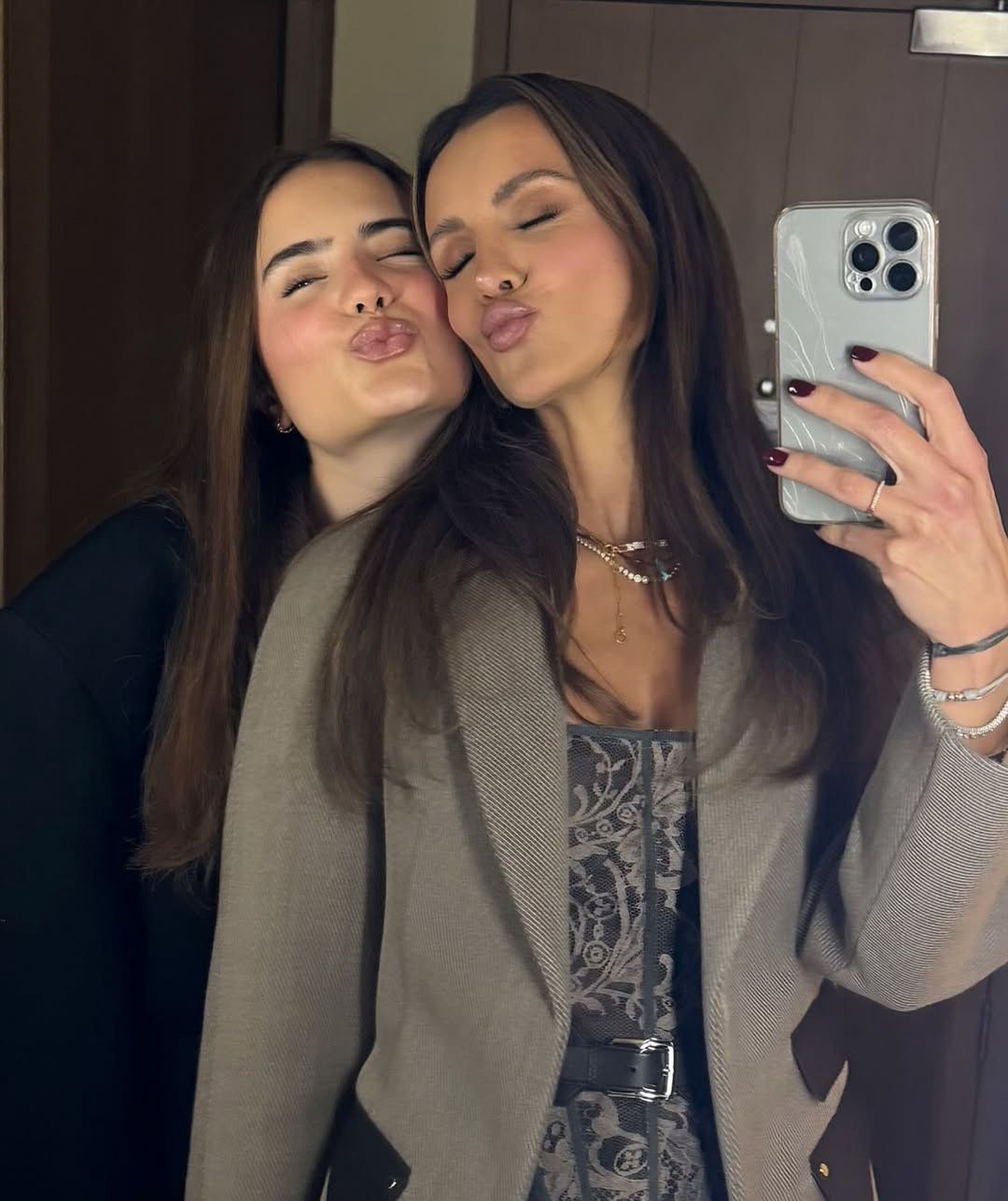 Sara Boruc z córką, Oliwią