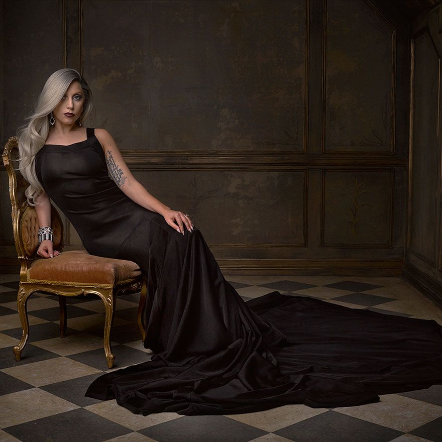 Oskarowe portrety wykonane na przyjęciu Vanity Fair 13