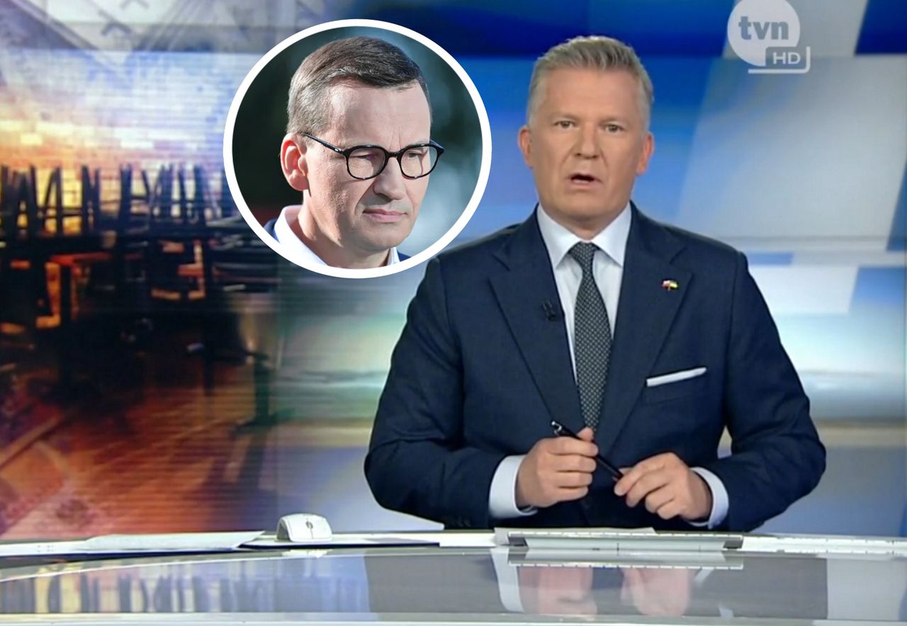 "Fakty" odpowiedziały na zaczepkę premiera. TVN przypomniał "zapomnianą" przeszłość Morawieckiego