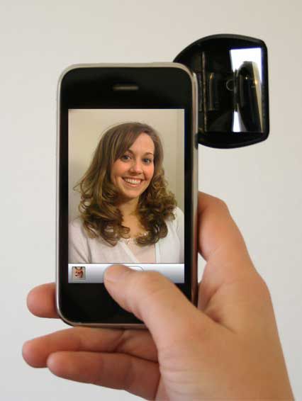 iSnapMe - zestaw do słitaśnych fotek do iPhone 3G(S)
