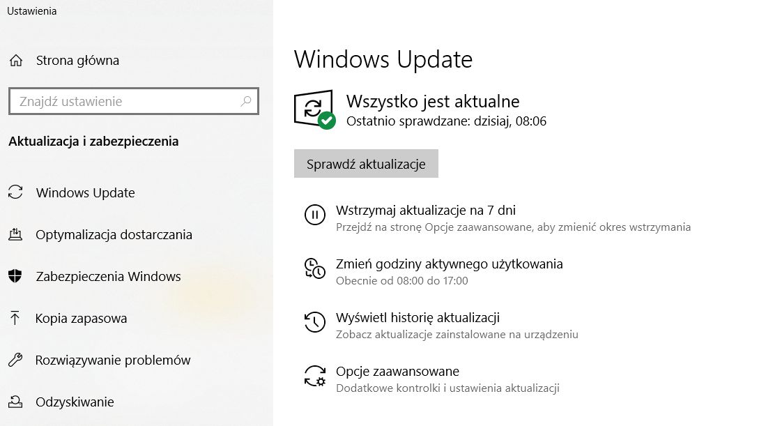 Windows 10 19H2 to aktualizacja zbiorcza. Instalacja przebiegnie podobnie, jak w przypadku comiesięcznych łatek bezpieczeństwa.