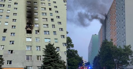 Nie żyje 14-latka. Zginęła w pożarze wieżowca w Rzeszowie