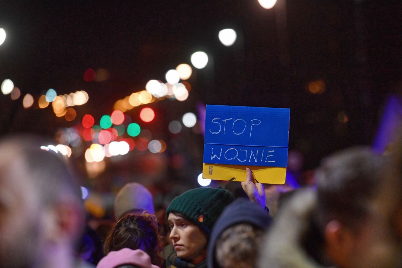 Protest przed ambasadą Rosji. Apel Wandy Traczyk-Stawskiej