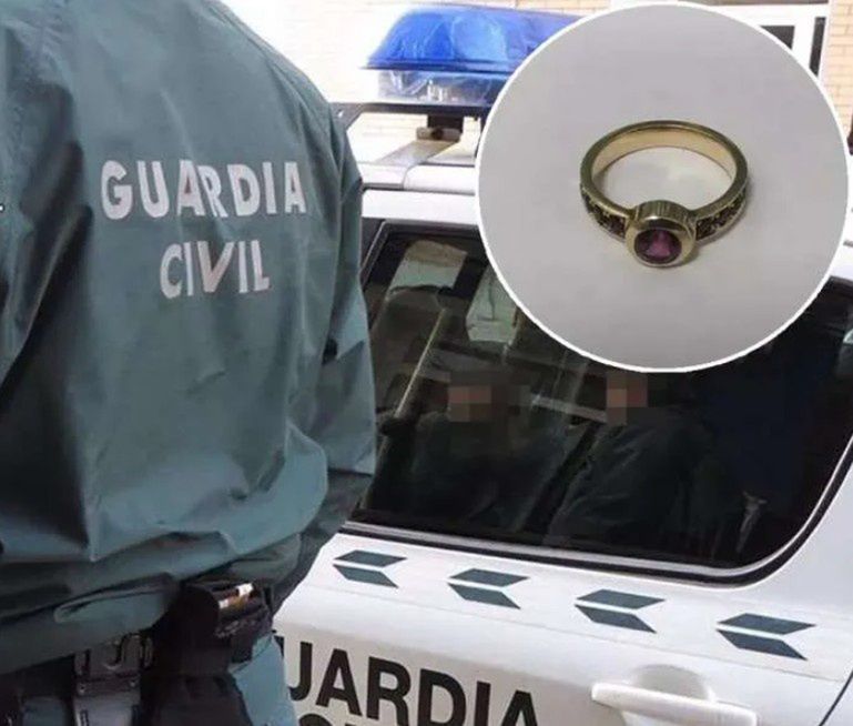 Policjantom udało się odzyskać m.in. pierścionek z rubinem