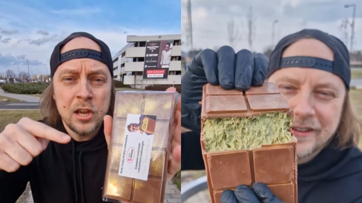 MrKryha spróbował dubajską czekoladę od Zenka Martyniuka