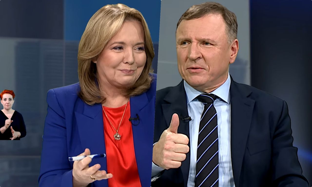 Zaprosiła byłego szefa do TV Republika. Kurski poprawił jej wpadkę