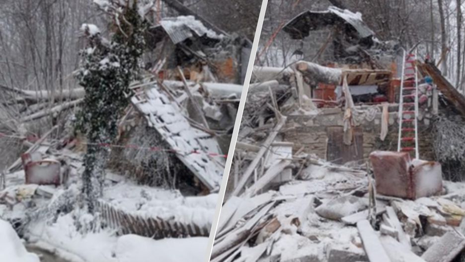 Drzewa runęły na dom. Tragedia w Śląskiem