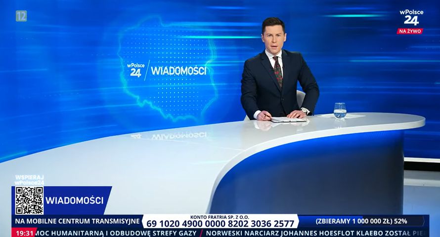 wPolsce24 nie poszło w ślady Republiki. Ile stacja zapłaciła za koncesję?