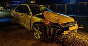 Lublin: Na skrzyżowaniu wjechał w volvo i uciekł pieszo. Policjanci szybko ustalili jego dane
