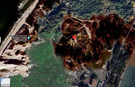 Rosyjskie obiekty wojskowe na Mapach Google. Jest też bunkier Putina