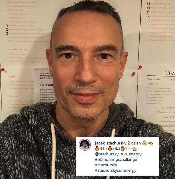 Jacek Stachursky na Instagramie