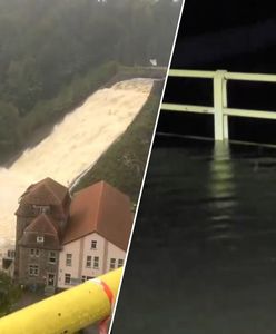 Krytyczna sytuacja na zaporze. "Woda płynie już górą"