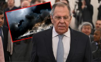 "Prowokacje kijowskiego terrorysty". Ławrow grzmi po ataku na Moskwę