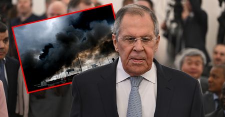 "Prowokacje kijowskiego terrorysty". Ławrow grzmi po ataku na Moskwę