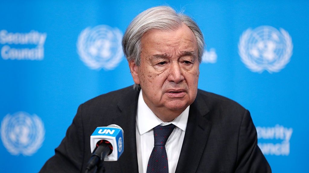 Sekretarz generalny ONZ António Guterres