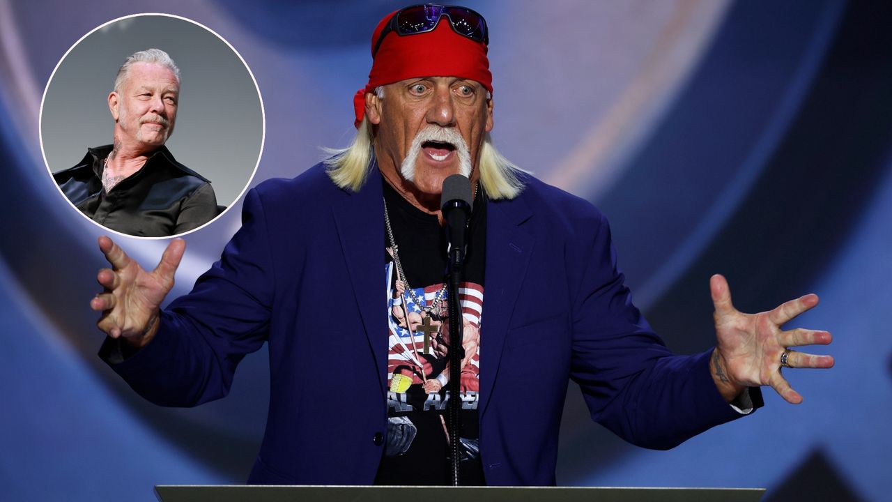 Hulk Hogan twierdził, że był bliski dołączenia do Metallici. James Hetfield miał inne zdanie