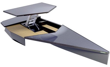 Ekologiczna solarna łódź
