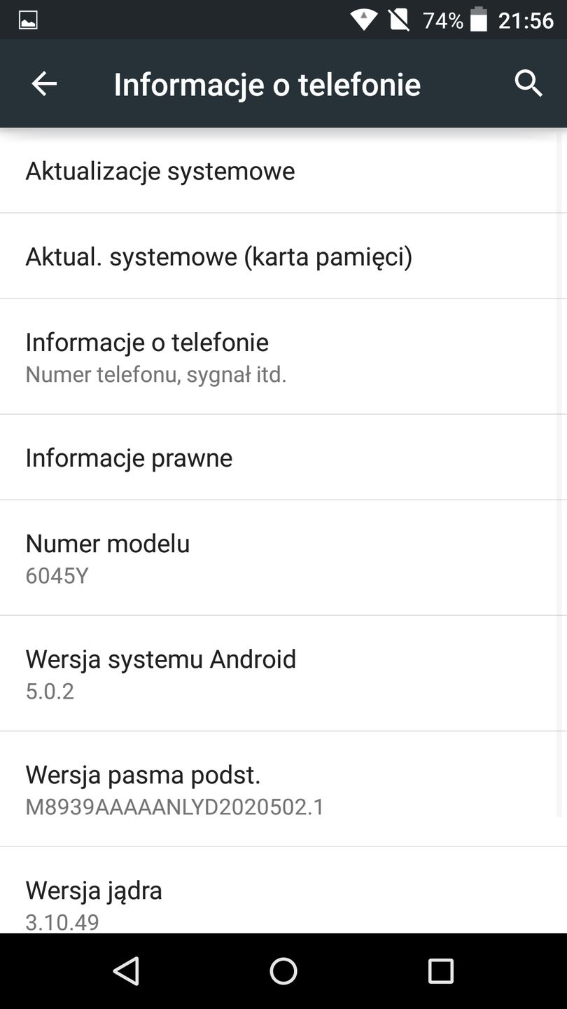 Alcatel OneTouch Idol 3 (4,7 i 5,5 cala) - wydajność i oprogramowanie 18