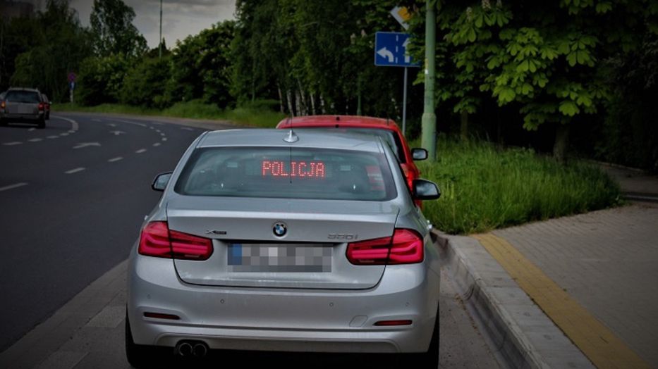 policja kontrola policyjna radiowóz fotoradar zatrzymanie
