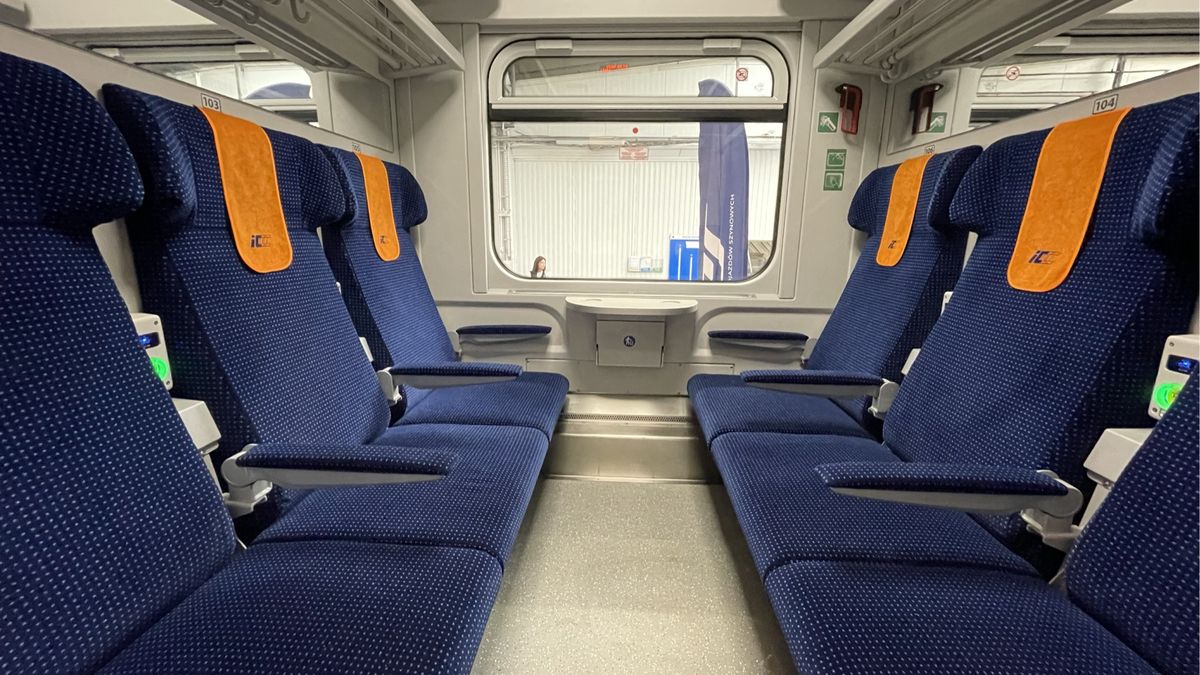 Zmodernizowany wagon dla PKP Intercity