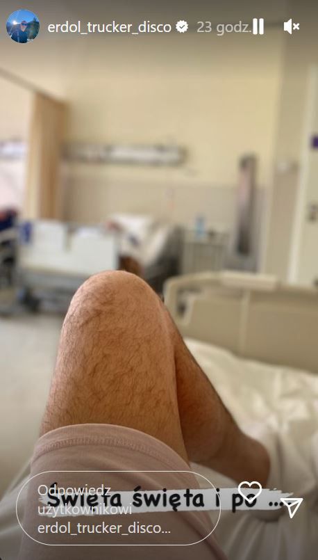 Maciek ze "Ślubu od pierwszego wejrzenia" spędził święta w szpitalu