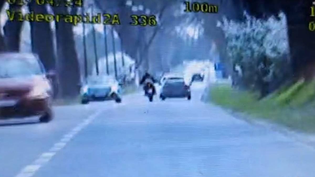 Motocyklista przekroczył prędkość na ul. Krężnickiej