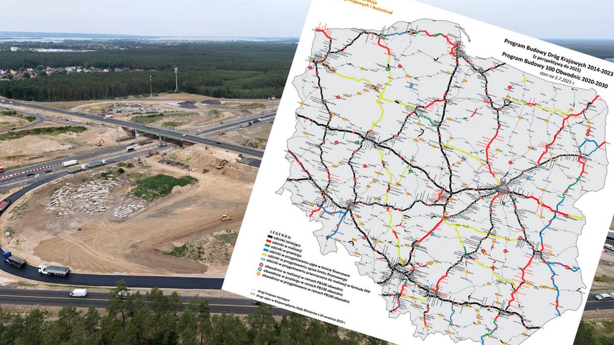 Powstaje ponad 1,5 tys. nowych kilometrów dróg. 