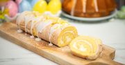 Ta cytrynowa rolada jest puszysta jak gąbeczka. Pierwsza znika ze świątecznego stołu