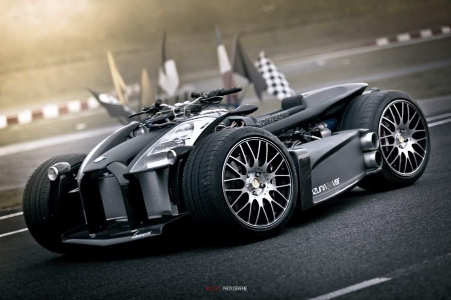 Wazuma V8F Matt Edition – osobliwy wehikuł