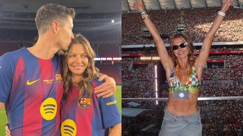Robert Lewandowski STAJE W OBRONIE żony. "Moja największa fanka kibicuje mi z KAŻDEGO miejsca na ziemi"
