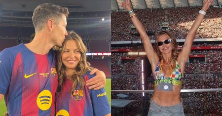 Robert Lewandowski STAJE W OBRONIE żony. "Moja największa fanka kibicuje mi z KAŻDEGO miejsca na ziemi"