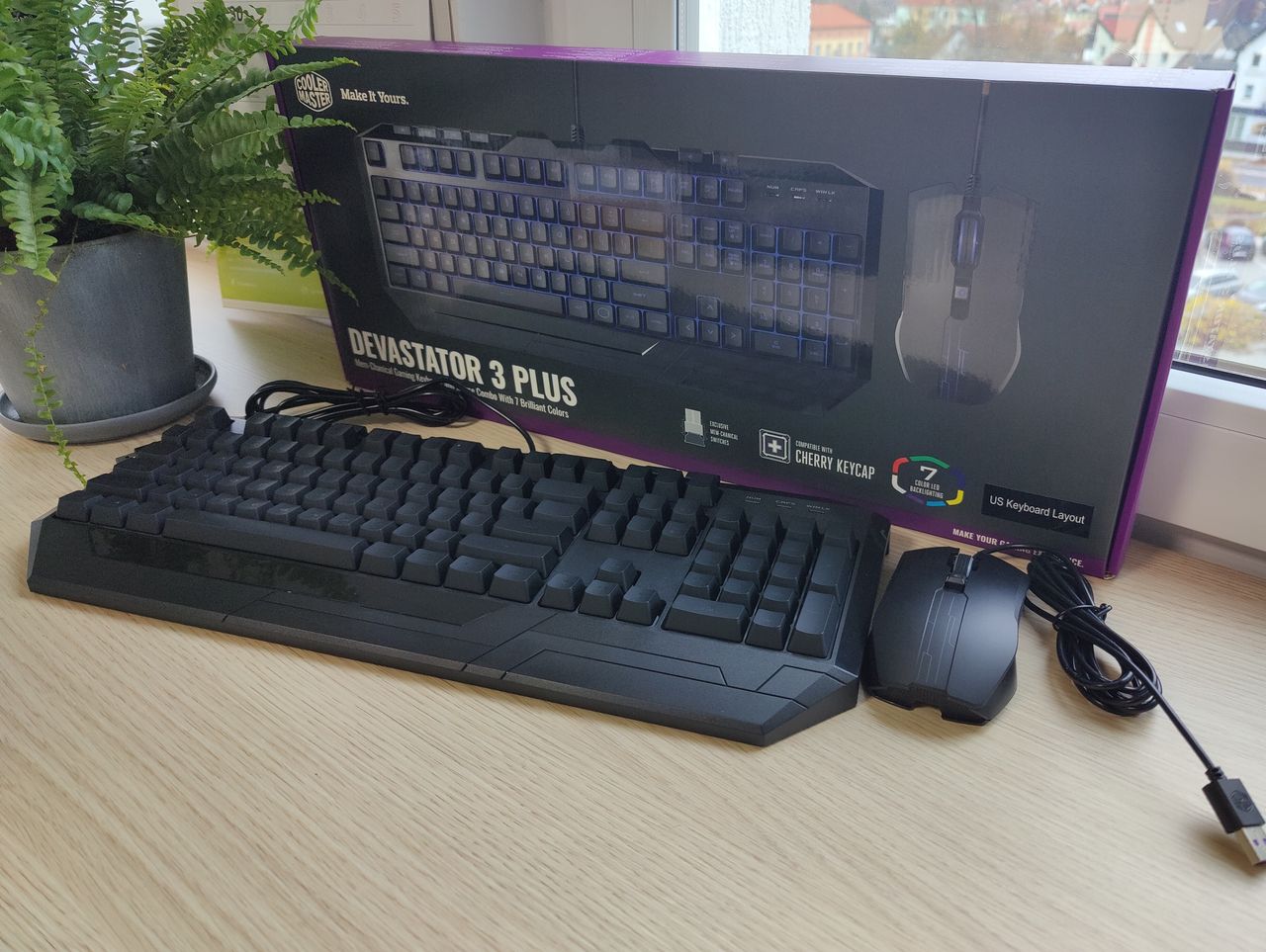 Cooler Master Devastator 3 Plus - zestaw klawiatura i mysz dla graczy za 170 zł!