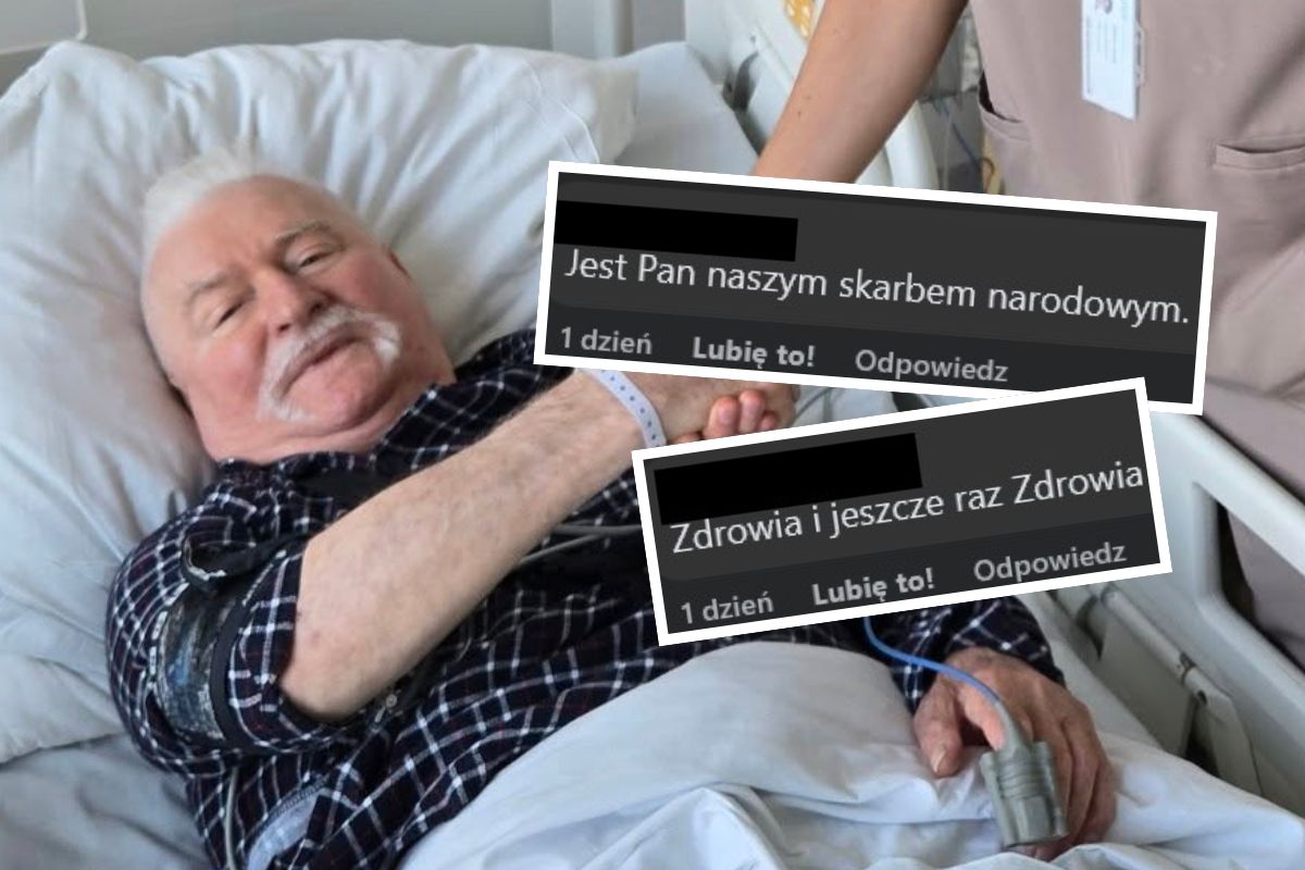 Seria wpisów Lecha Wałęsy ze szpitala. Internauci reagują