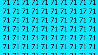 Znajdź liczbę 17. Mało kto robi to w mniej niż 10 sekund