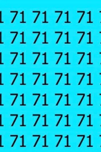 Znajdź liczbę 17. Mało kto robi to w mniej niż 10 sekund