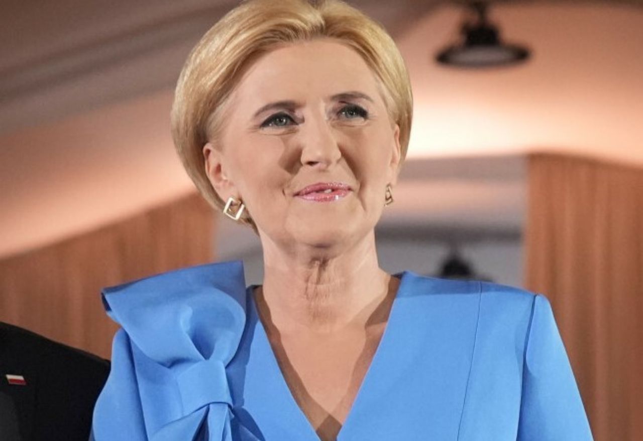 Tak Agata Duda ubrała się na szczyt NATO. Chciała się wyróżnić?