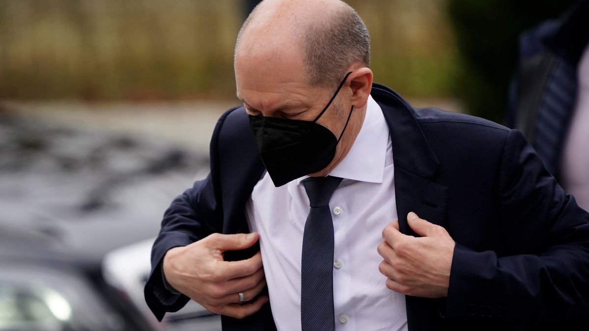 Na zdjęciu kanclerz Niemiec Olaf Scholz