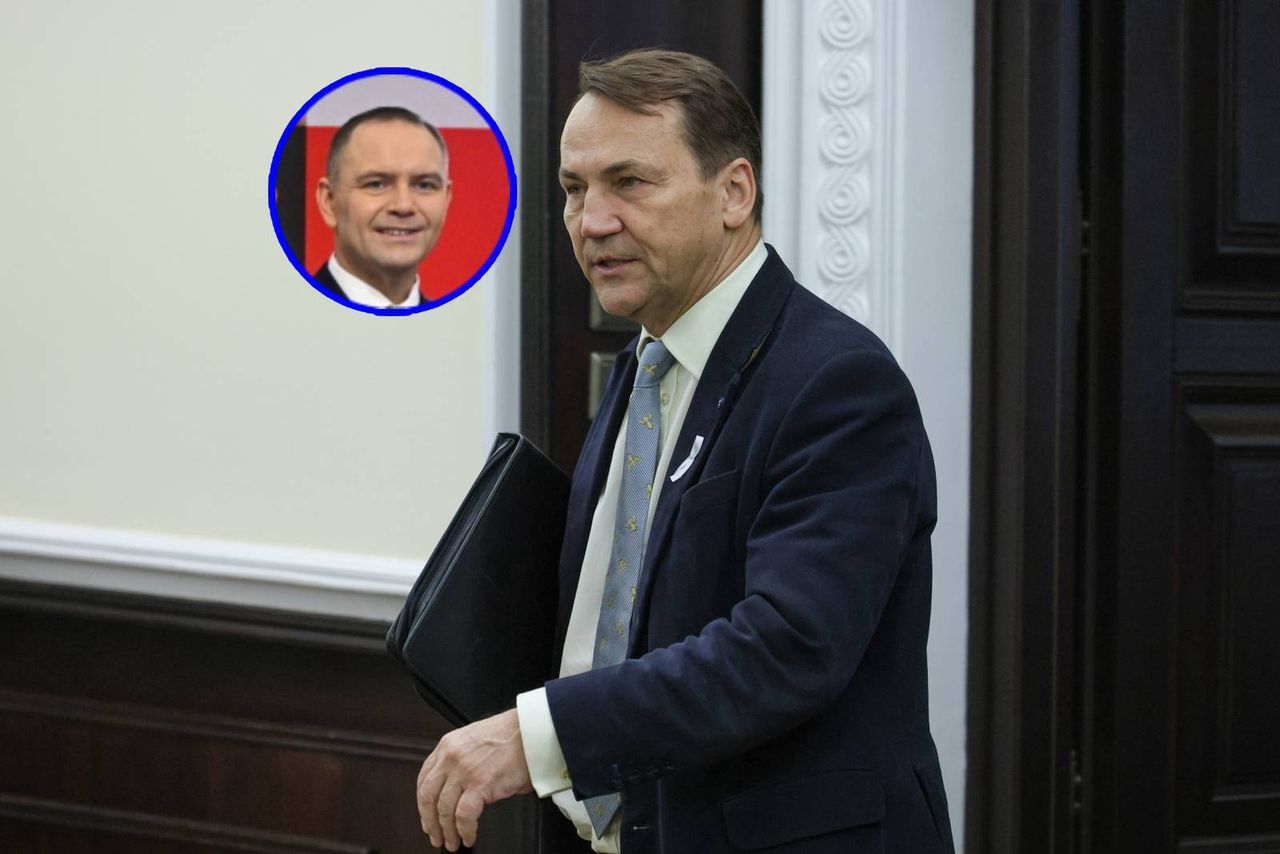 "Ostatnio jakoś nie". Sikorski mówi, czy ma kontakt z Nawrockim