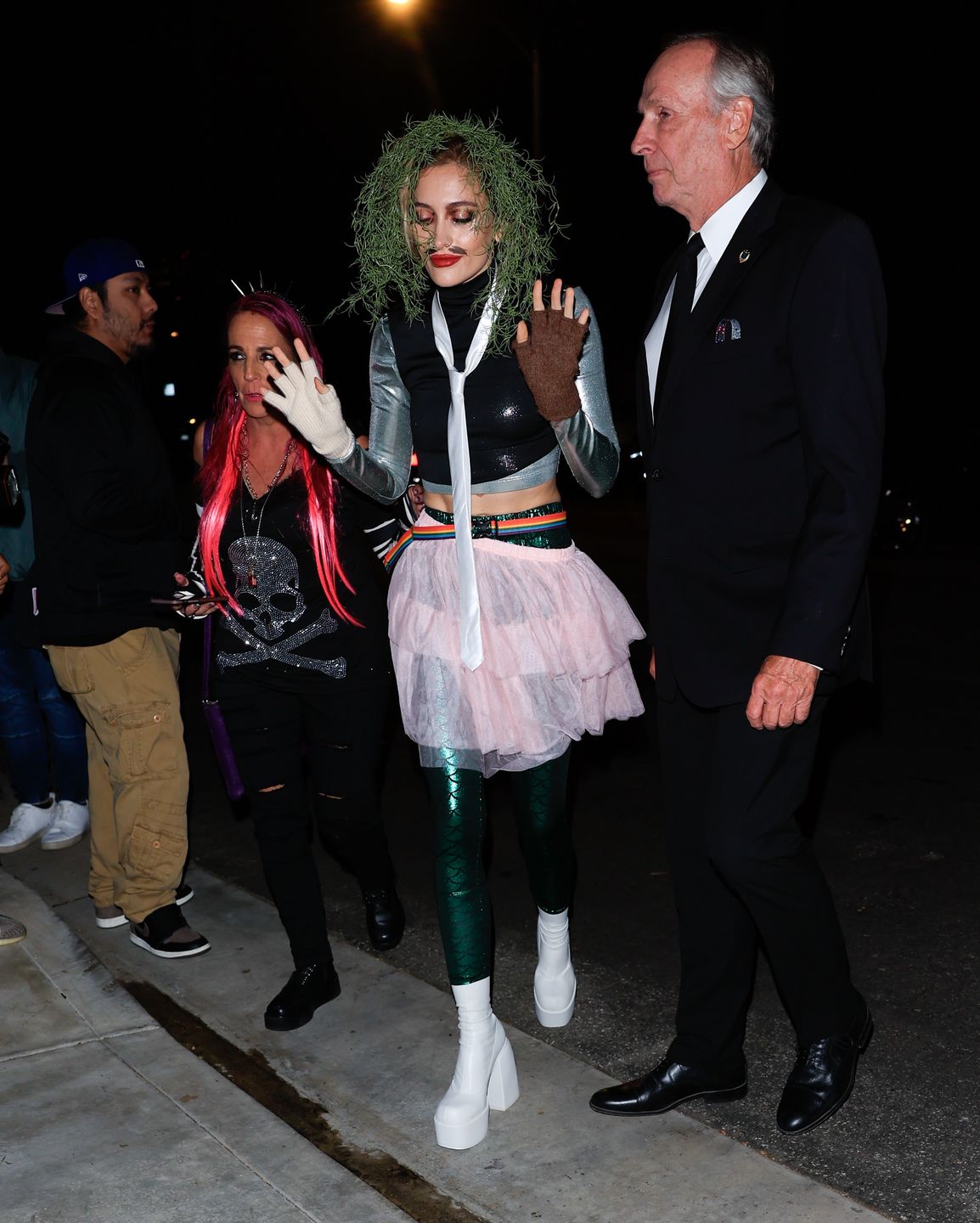 Tłum gwiazd na halloweenowej imprezie w Los Angeles