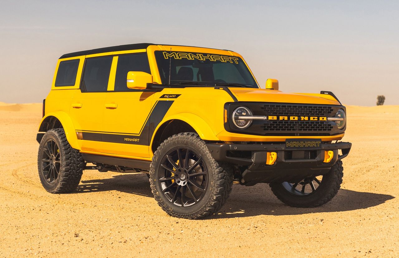 Ford Bronco na wypasie od Manharta. Tylko w Europie i tylko w 10 sztukach