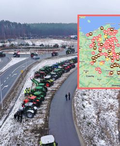 Protest rolników. 20 lutego 2024. Mapa utrudnień na drogach