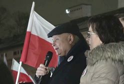Kaczyński na marszu PiS ostrzega Tuska. "To pana będą kiedyś sądzić"