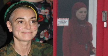 Przygnębiona Sinead O'Connor w hidżabie pali papierosa (FOTO)