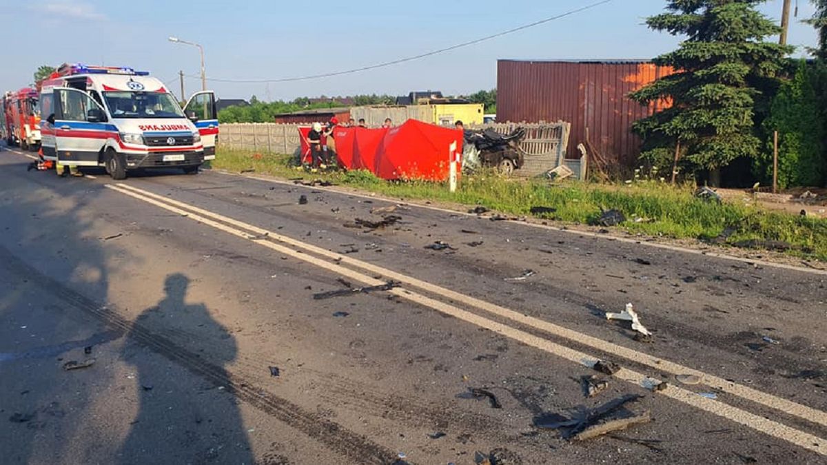 Skrzeszew. Tragedia pod Legionowem. Nie żyje 25-latek 