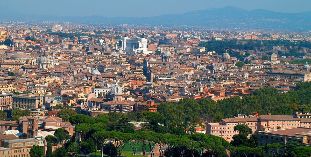 Panorama Rzymu 