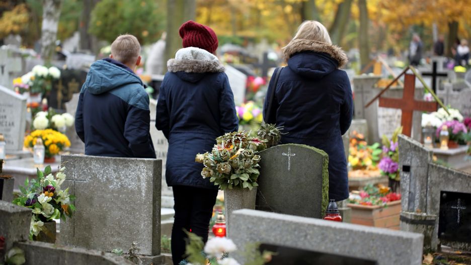 People at the Polish traditional cemetery on the feast of all saints day at 1st November and empty space for textPawel Horosiewiczcemetery, death, grave, tomb, space, sadness, woman, praying, visiting, dead, husband, kid, father, concept, grave yard, deceased, grieving woman, loss, crying, behind, mother, outdoors, girl, header, child, daughter, brother, family, grandmother, grief, lost, alone, feelings, sad, grandfather, sister, day, copy, graveyard, single, statue, frustration, old, tranquil, spirituality, ancient, scene, worried, religious, loneliness