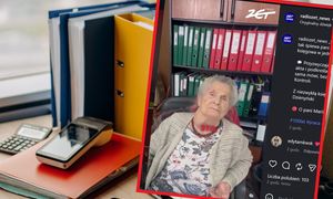 Pani Maria ma 100 lat i nadal pracuje. Jest księgową